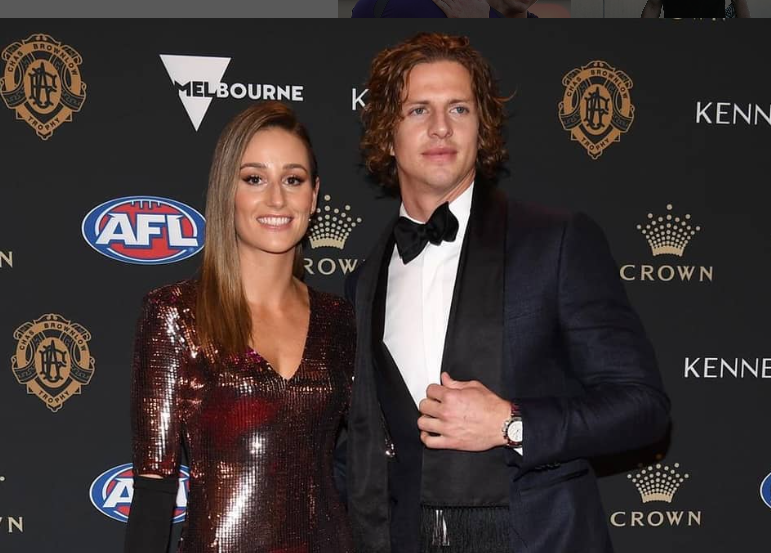Nat Fyfe Partner Elli Nat Fyfe Partner Elli